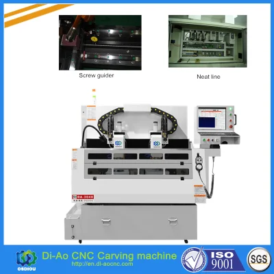 Máquina de corte CNC automática da China para estrutura intermediária e tampa de telefone de aço inoxidável ultrafino