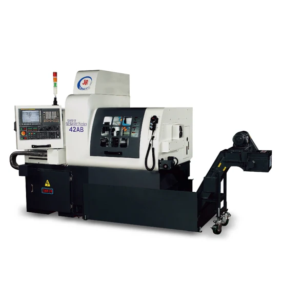Máquina de torneamento de torno suíço automático CNC horizontal de 2 eixos com alta eficiência (JSL